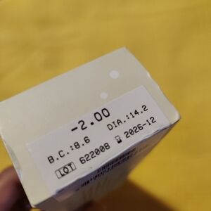 HUBBLE -2.00 Soft Hydro Daily Eye Lens